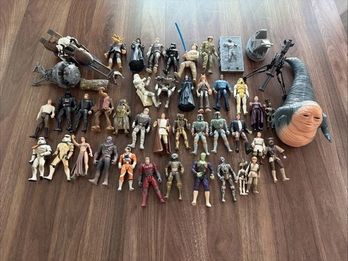 New ListingHuge Lot Of 90s Star Wars Action Figures Kenner Lucasfilm LTL Skywalker Solo