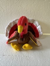 TY Beanie Baby GOBBLES the Turkey 1996 Retired VTG NEW tags