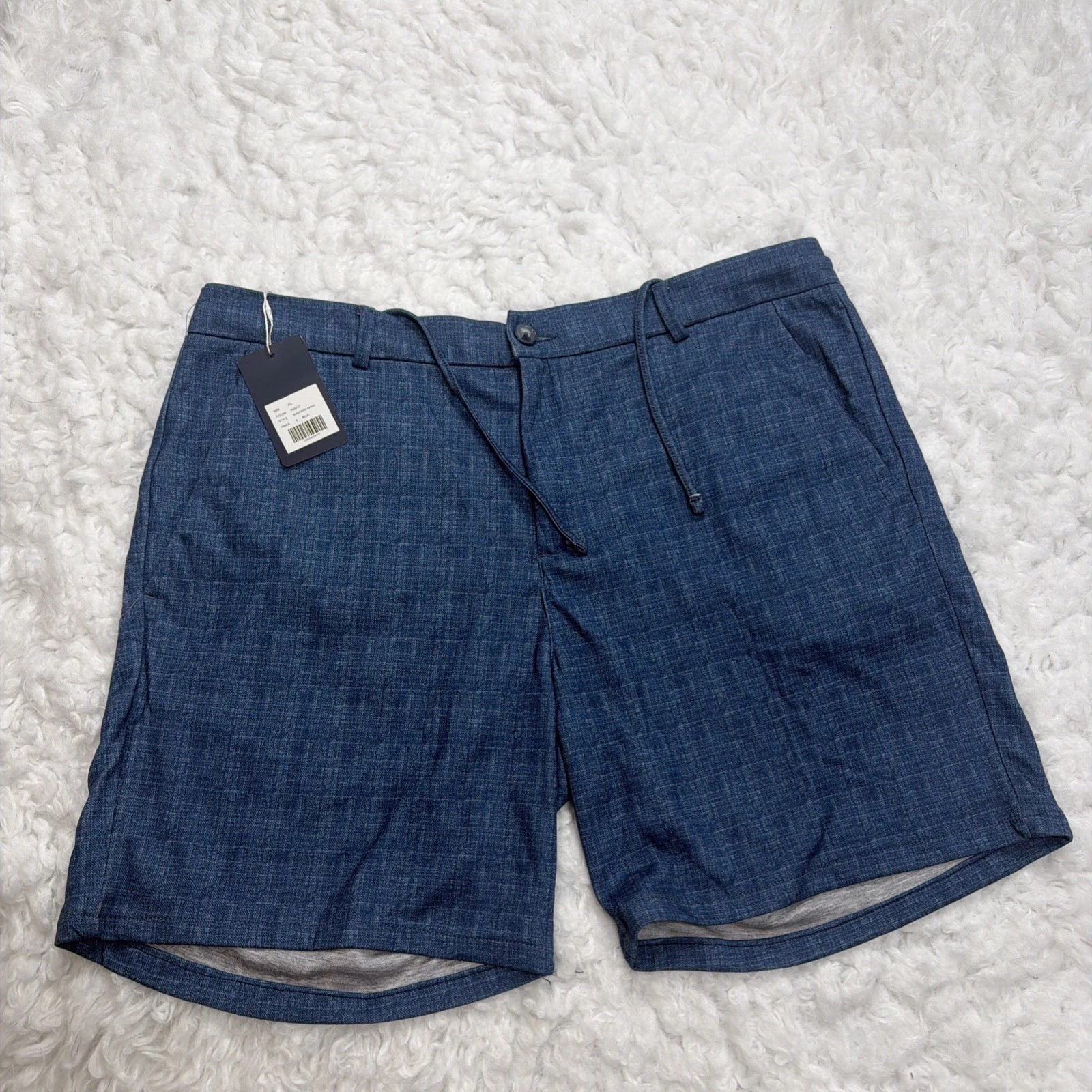 American Heritage Shorts Men’s XL Blue Stretch Modern Chino Quick Dry $98 New!!