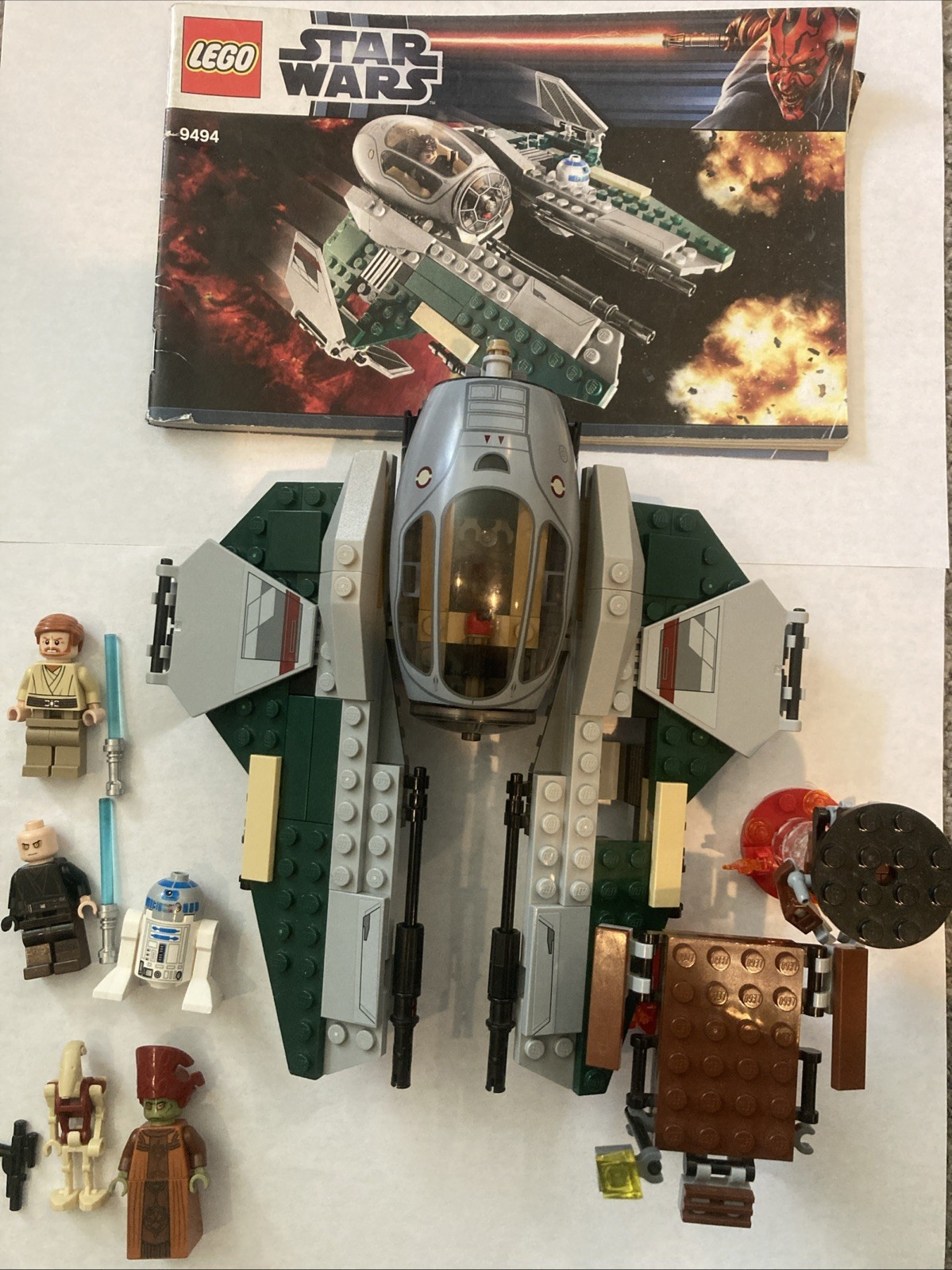 LEGO Star Wars 9494 Anakin Jedi Interceptor Used, See Pictures For Condition