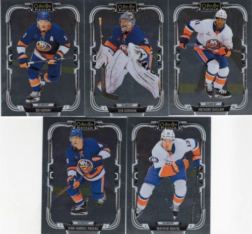 2025-26 UPPER DECK O-PEE-CHEE PLATINUM BASE TEAM SET - NEW YORK ISLANDERS