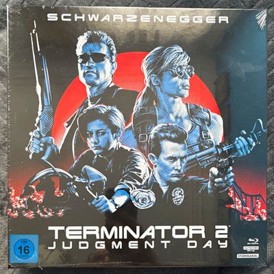 StudioCanal Terminator 2: Judgment Day 4K UHD Blu-ray-Vinyl Box OVP