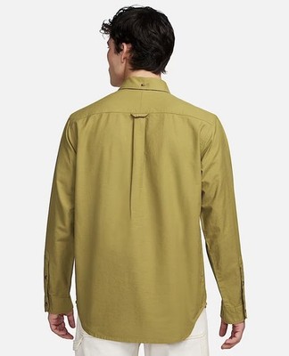 moss green dress shirt Moss Green Pure Linen Half Sleeve Shirt for Men Linen Trail