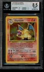 BGS 8.5 NM-MT+ Pokemon Charizard Base Set Unlimited Holo 4/102