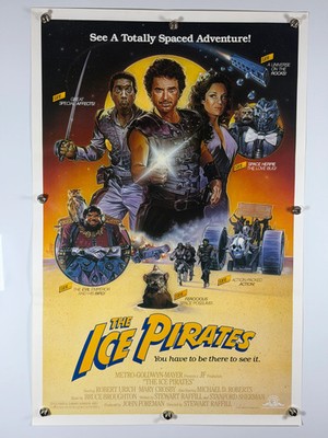 The Ice Pirates 1984 Original Movie Poster 27x41 SS Rolled Robert Urich Mary