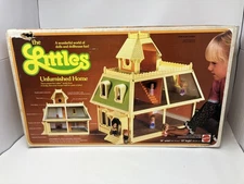 Mattel THE LITTLES Unfurnished Home Victorian Dollhouse  Vintage NEW Open Box