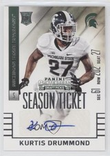 2015 Panini Contenders Draft Picks Auto Kurtis Drummond #210 Auto 2k3