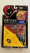 VINTAGE 1992 KENNER BATMAN: THE ANIMATED SERIES ROBIN W/TURBO GLIDER NIB SEALED