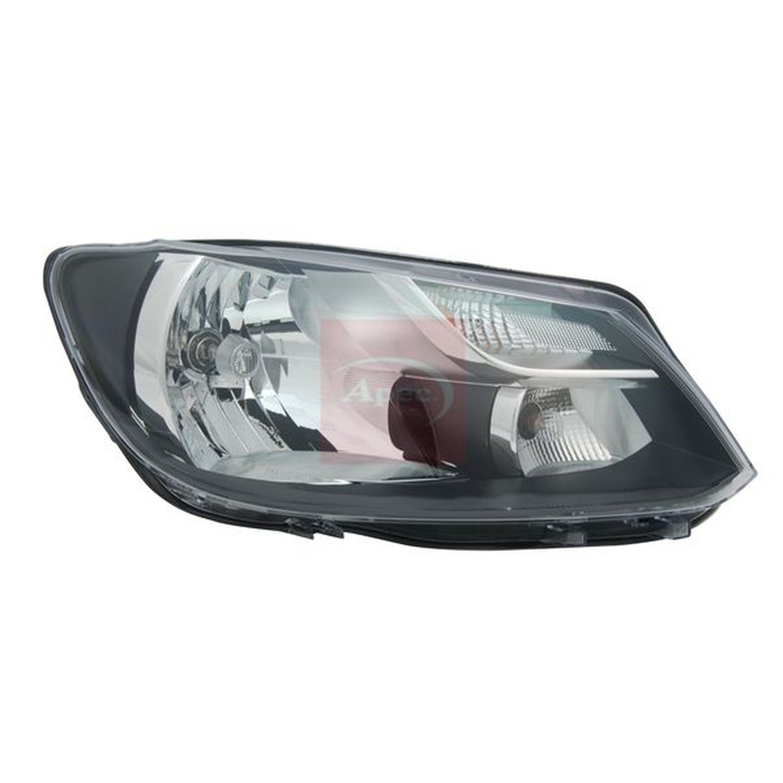 Apec Headlight - P21/5W Lamp Type - Chrome Housing - ALH2717 - Fits VAG Left