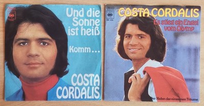 COSTA CORDALIS - 2x sehr gut erhaltene Vinyl Singles !!!