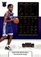 2021-22 Panini Contenders 2021 Draft Class Contenders Davion Mitchell #9