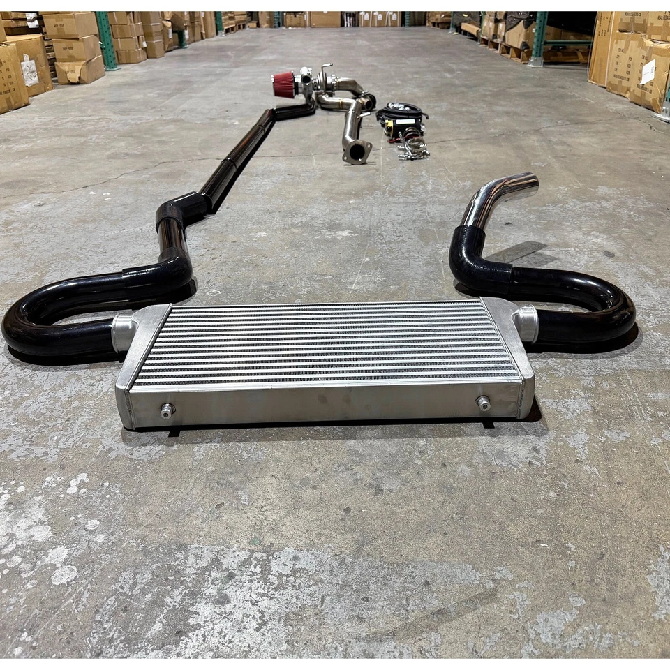 Rear Custom Mount Turbo Kit For Nissan 350Z Fairlady Z33 Infiniti G35 VQ35DE HR - Image 3 of 4