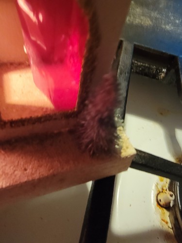 Vintage Christmas CHURCH with BELL PUTZ Decoration Mica Cardboard Light RARE - Picture 3 of 12