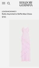 Love Shack Fancy Rialto Dress light pink size 0