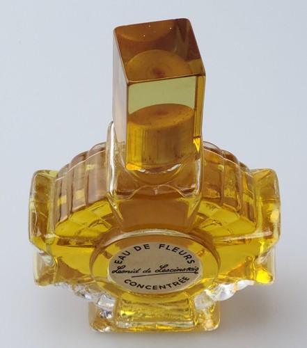 Vintage Eau De Fleurs Concentree Leonid De Lescinskis 4 Fl OZ 1970 RARE BOTTLE! - Picture 3 of 5