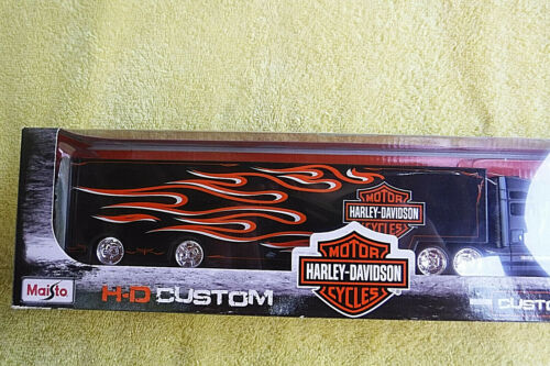 NEU PACKUNGEN OOP HARLEY DAVIDSON CUSTOM SEMIANHÄNGER SCHLEPPER/1950 QUECKSILBER AUTO KOMBO! - Bild 3 von 12