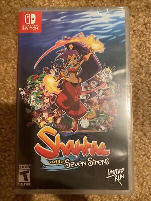 Limited Run #72 Shantae and the Seven Sirens (Switch) Brand-New Sealed In Box
