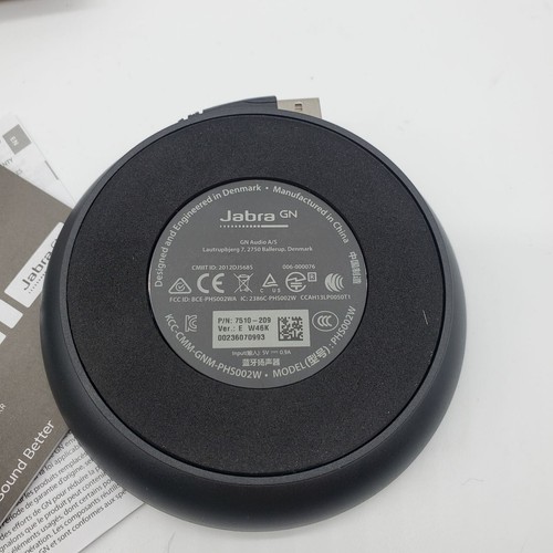Jabra Speak 510 Wireless Bluetooth USB Portable Speakerphone 7510-109 Career - 第 3/5 張圖片