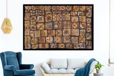 Wall Décor Tapestry Vintage Embroidered Ethnic  Fine Zari Hand work Wall Hanging