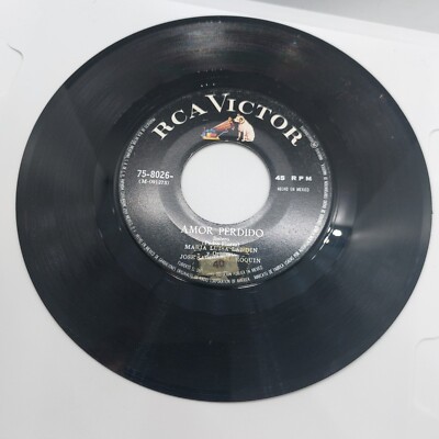 Maria Luisa Landin Hay Que Saber Perder / Amor Perdido 45 Vinyl Record G+
