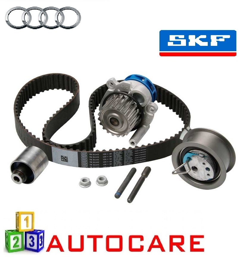 Audi A2,A3 1.9 TDI Engine Timing Belt Kit Water Pump Cambelt Cam By SKF