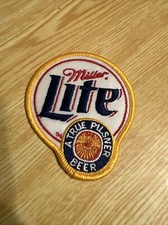 Miller Lite  Sew On Embroidered Clothing Patch