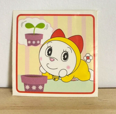 Dorami-chan Doraemon Limited Sticker Lotte Shogakukan Japanese Rare From Japan