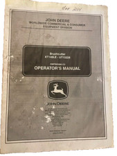 John Deere~XT40LE-UT15226~BrushCutter~Operator's Manual