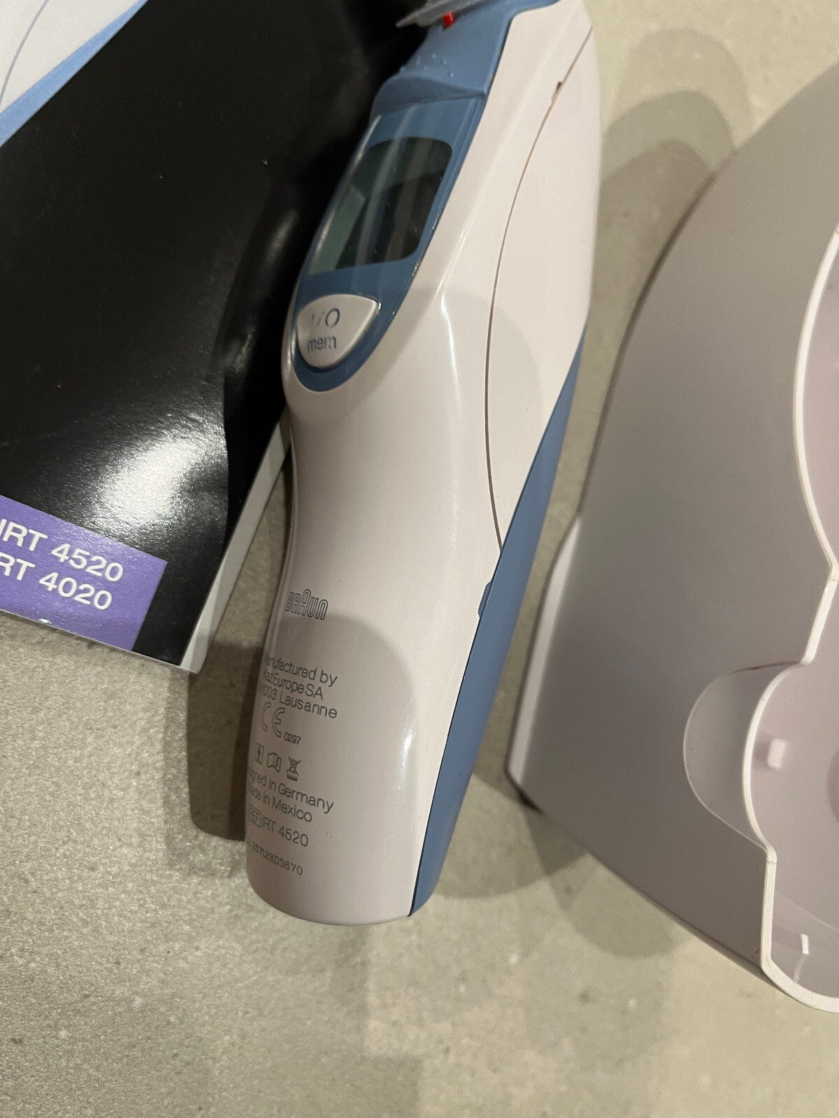 Braun Thermoscan 5 IRT 4520 Tympanic Digital Baby Children Ear Thermometer eBay