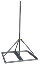 Non-Penetrating Antenna Mast Roof Mount with 2.25" x 50" Mast - EZ NP-50-225
