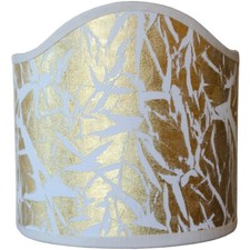 Ventolina mezzo paralume PERSIA ventola semitonda veletta semiluna per lampada