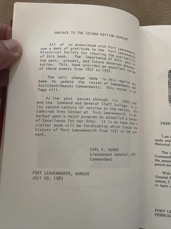 History Of Fort Leavenworth 1827-1937 - Image 3 of 4