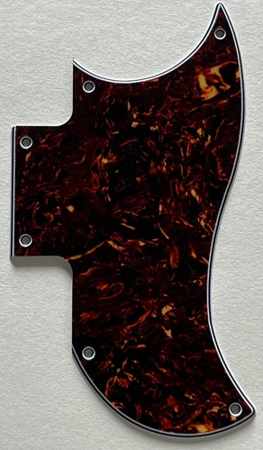 4 Ply Brown Tortoise Pickguard Fit Gibson SG Special 2018 OD Mini Humbuckers