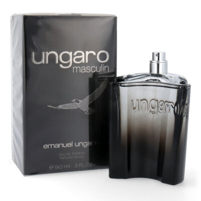 Emanuel Ungaro Masculin Eau de Toilette spray 90ml holzig & würzig herrenduft