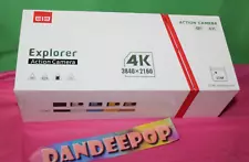 ELE 4K Explorer Action Camera 30M Waterproof Silver 200201 MP4 WiFi