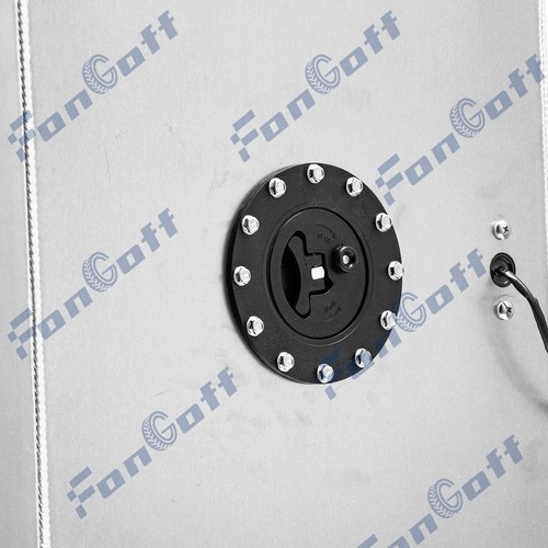 Aluminum 15 Gallon 60 Litre 60L Fuel Cell Tank +2X AN10 plug + 1X AN10 Fittings, - Picture 7 of 8