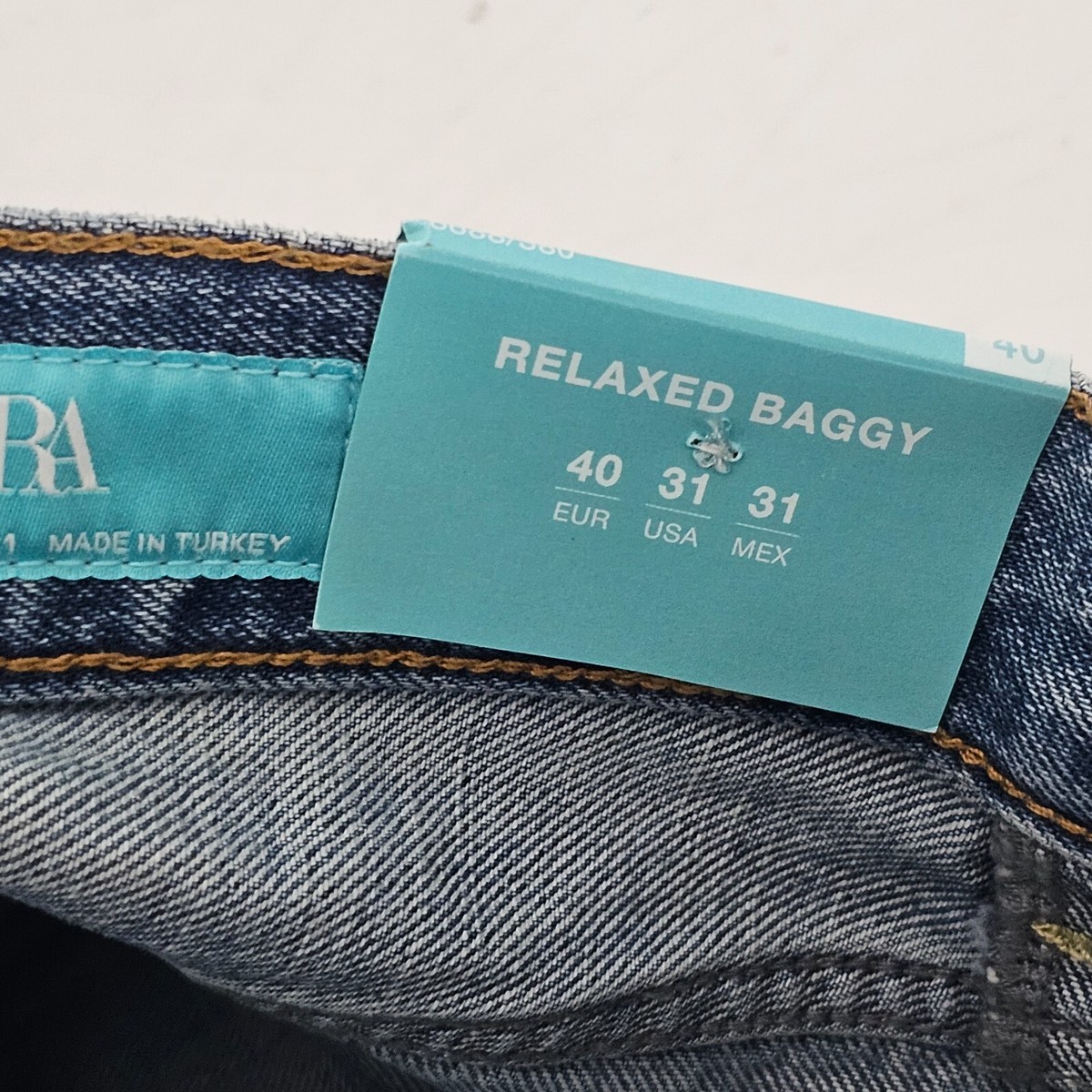 Zara x Harry Lambert Jeans Mens 31 Baggy Relaxed Distressed