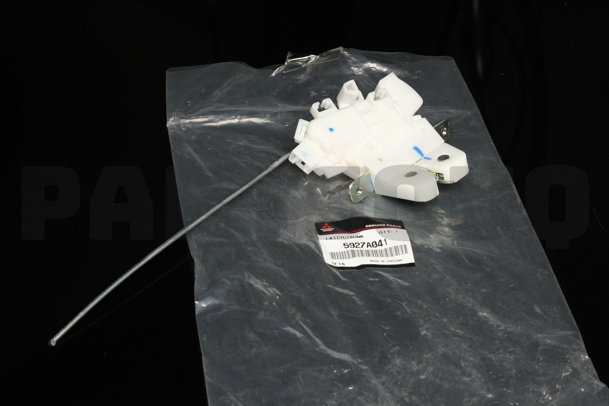 5927A041 Genuine Mitsubishi LATCH,TRUNK LID | eBay