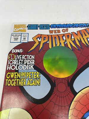 広告 vol.413,414,414,415,416,417（6冊セット） Web Of Spiderman #125 NM Holodisk Direct Edition Giant Sized