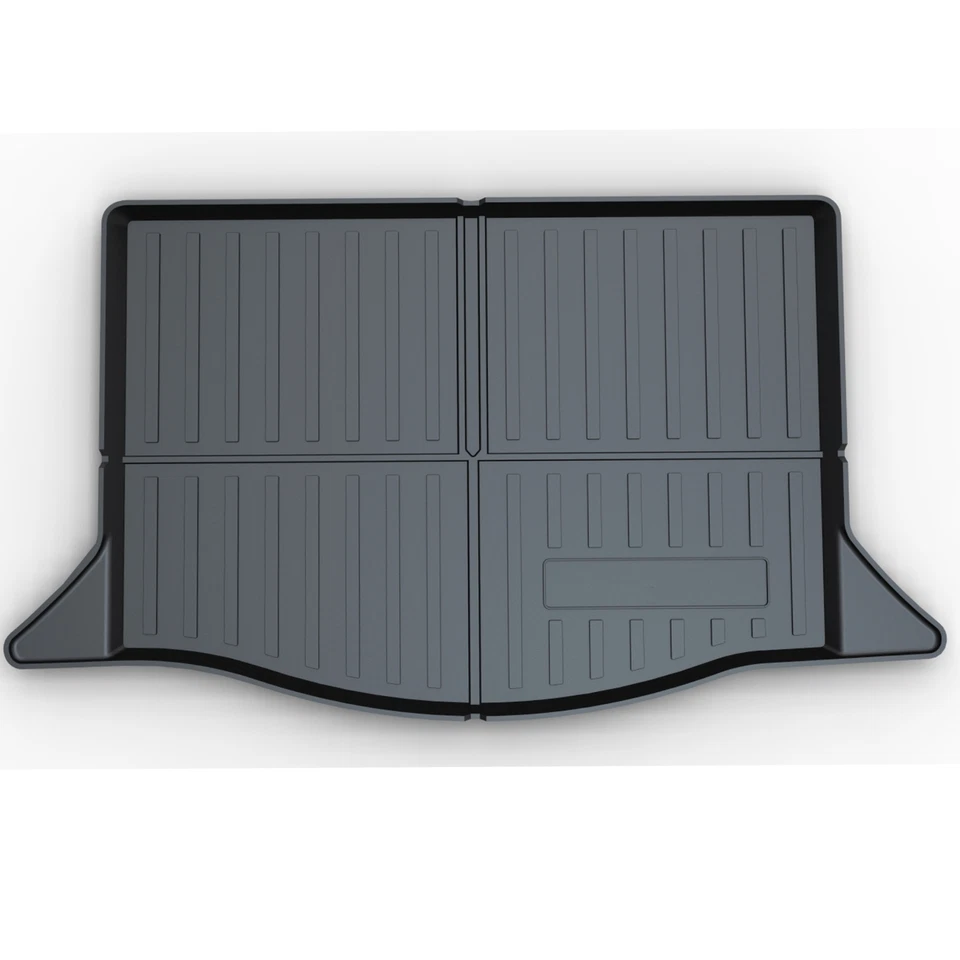 Ajuste para Honda Fit 2008-2013 TPO preto TPO forro de porta-malas de carga traseiro tapete capa - Imagem 2 de 4