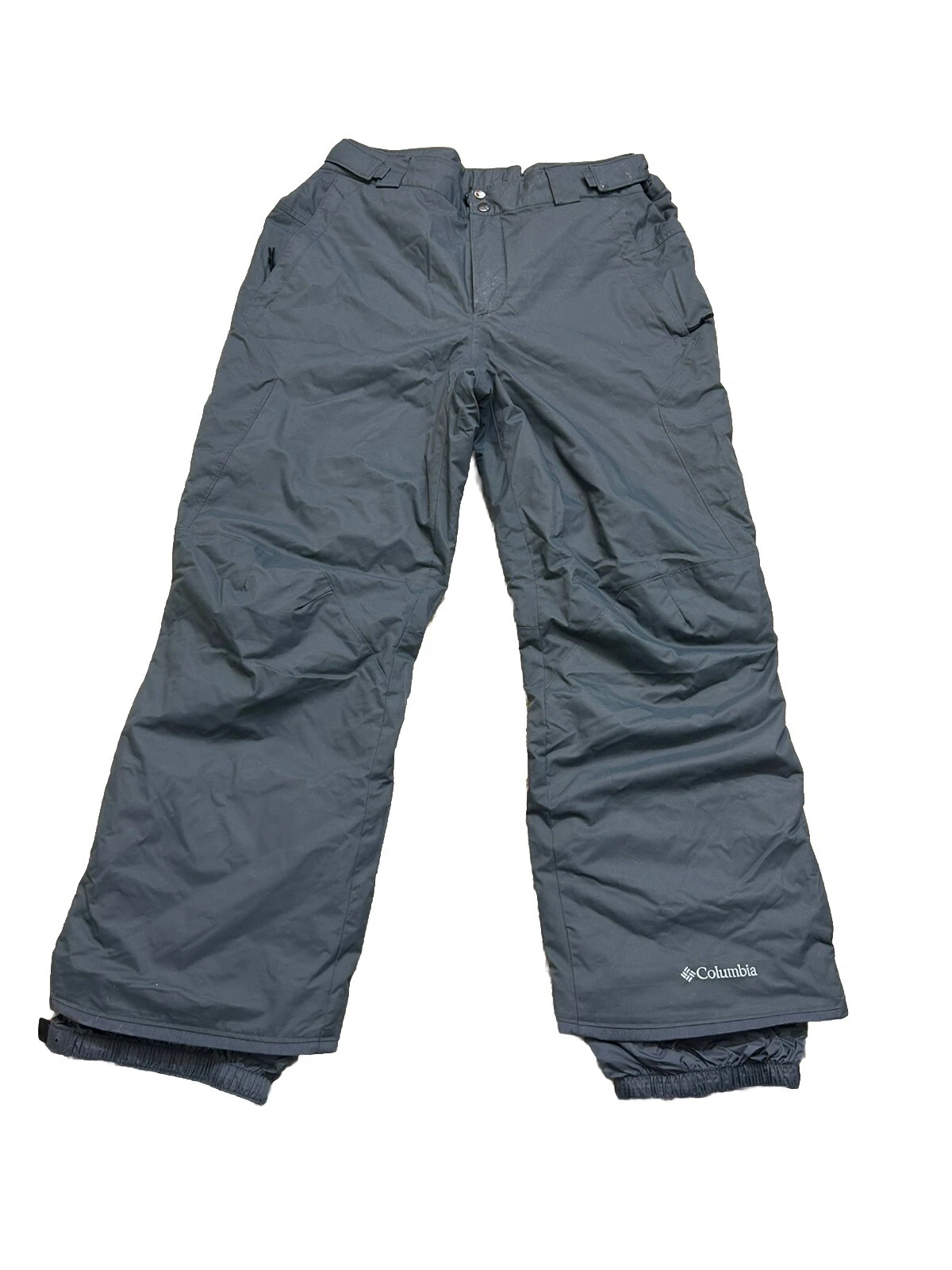 Columbia Omni Tech Gray Ski Pants Mens Large Water Proof