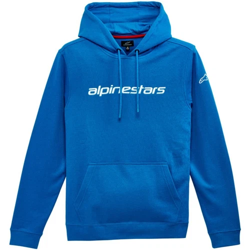 ALPINESTARS LINEAR PULL OVER BLUE HOODIE - 1213-51670 - product listing photo