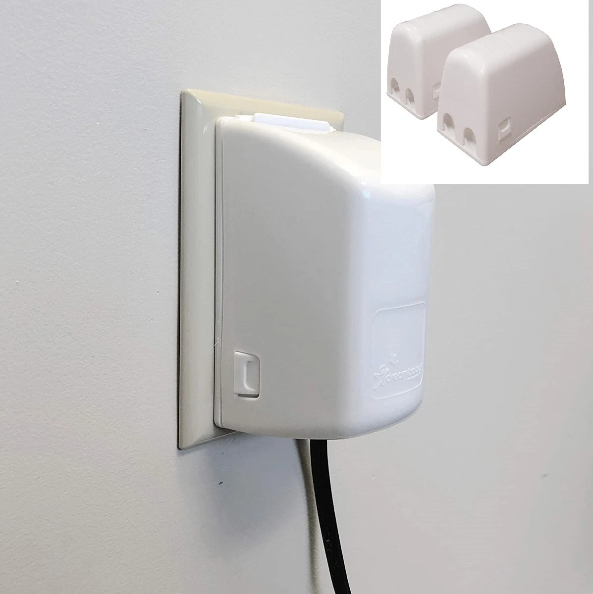Coaxial outlet sales cover baby proof