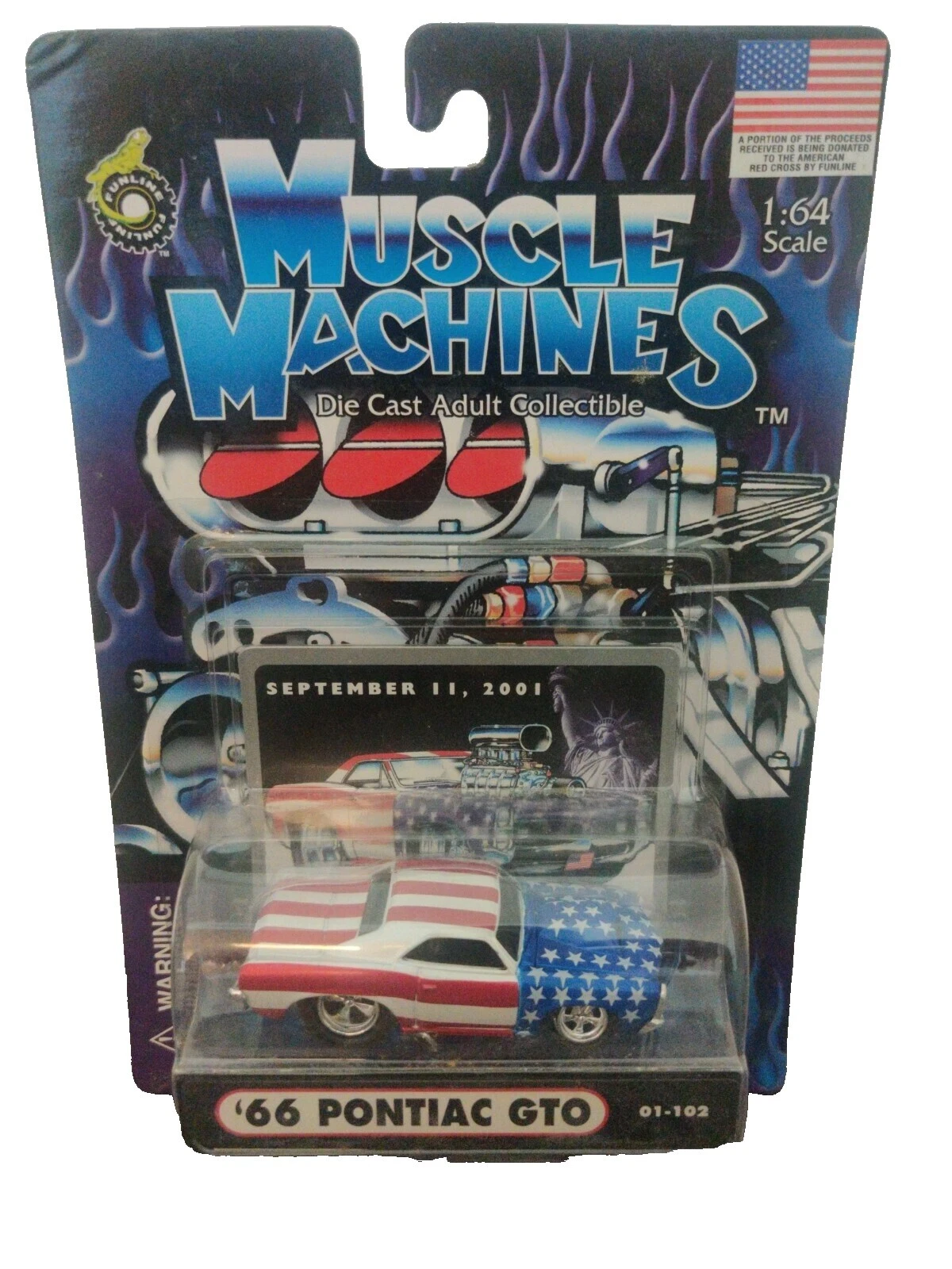Muscle Machines Pontiac escala 1:64 Diecast y de juguete