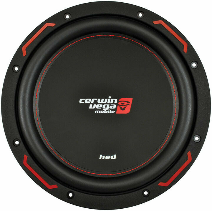 CERWIN VEGA H7104D 10” Car Subwoofer Dual 4-Ohm Dvc 1000W Max New