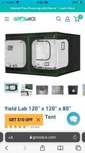 grow tent kit complete 8x10