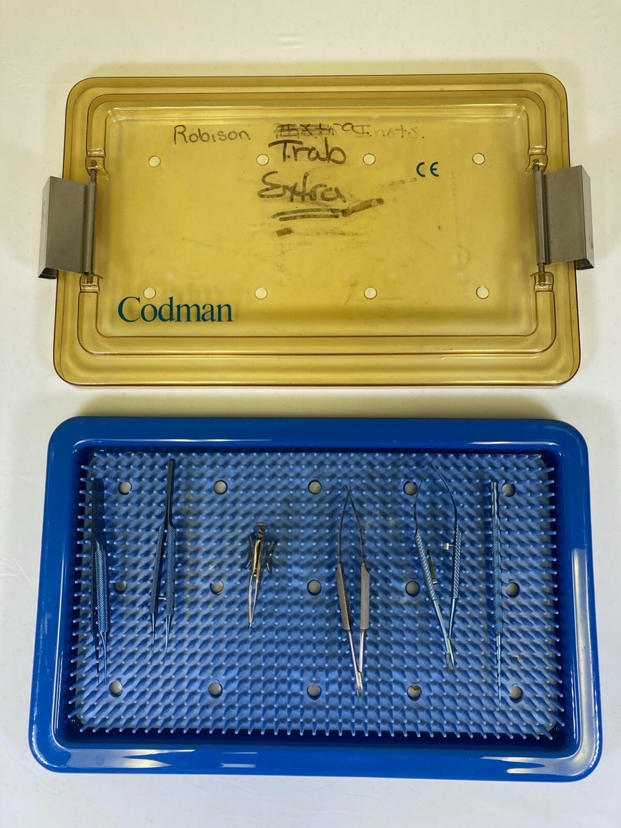 6 Piece Storz Katena Trabeculectomy Instrument Set Extras w