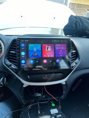 For Jeep Cherokee 2015 2016 2017 2018 10.1'' Android 13 CarPlay Car Stereo Radio
