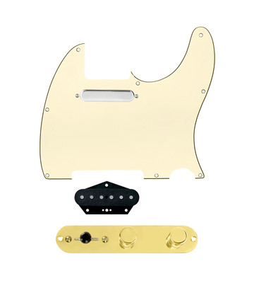 920D Custom Texas Vintage Loaded Pickguard for Tele With Aged White Pickguard...