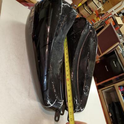 OEM Harley Vivid Black Dyna Wide Super Fatbob Custom Glide
